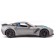 MASTO DIE-CAST 2017 Corvette Grand Sport, 1:24, silver color