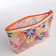 Lightning cosmetic bag, orange color