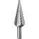Drill step "bison" 29670-4-20-9_z01, 4-20 mm, 9 steps, trihedral shank