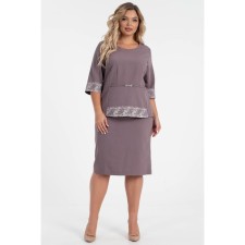 Female suit, size 56, lilac color