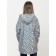 Vetrovka for girls, height 152 cm, silver color