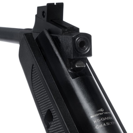 Pneumatic rifle "Borner XS-QA6BC" cal. 4.5 mm, 3 j, bed - plastic, up to 140 m/s-2