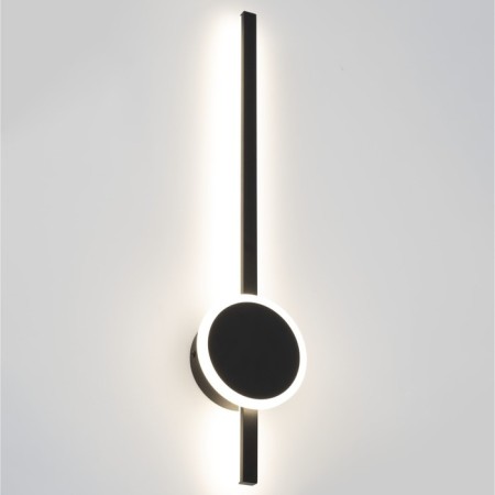 Sconces Citilux "Steg" CL203311, 13.5x61.5 cm, 1x17W, LED, Black Color Black-2