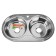 Kitchen car wash Accoona AB4479B, mortise, double, thickness 0.6 mm, 790x440x165 mm, glossy