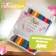 Set of threads muline No. 2, 8 ± 1 m, 12 pcs