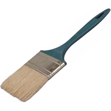 Brush flat bison 4-01011-063, natural bristles, plastic pen, 63mm-1