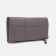Women's wallet on magnets, gray color