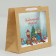 Craft Plaft with a plastic window "Gift", 31 x 26 x 11 cm, New Year