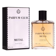 Men's toilet water Parfum Club Metal, 100 ml (based on Egoiste Platinum (Chanel)