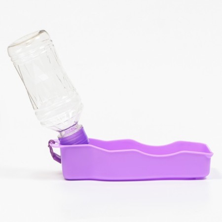 Walking carpet with a curly bottle, 250 ml, purple-3