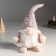 Interior doll "Santa Claus in a pink caftan with a star on a cap" 20x13x34 cm