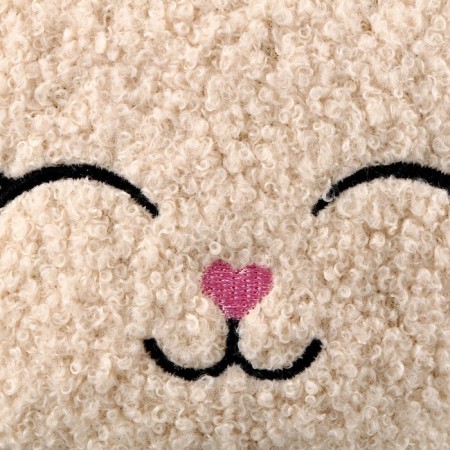Children's soft "Bunny" baby, 15*13 cm, beige color-3
