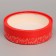 Makarun box, confectionery packaging tube with a LOVE window 20 x 20 x 5 cm