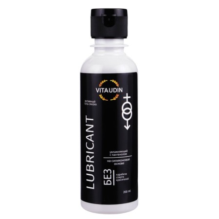 Intimate gel lord anal "vita udin" on a silicone basis. 200 ml