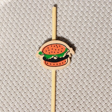 Skewers "Burgers", 12 cm, set 25 pcs-1