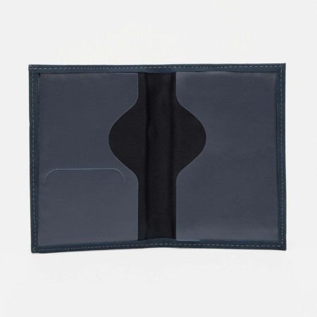 Cover for passport, dark blue color-3