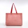 Household bag without fastening, pink color