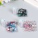 Decor "Pink-blue gradient" d = 4 mm 10 g 200 pcs 5x2.5 cm, mix