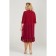Women's dress, size 56, burgundy color