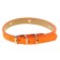 Neon collar with paws, 40 x 1.5 cm, orange