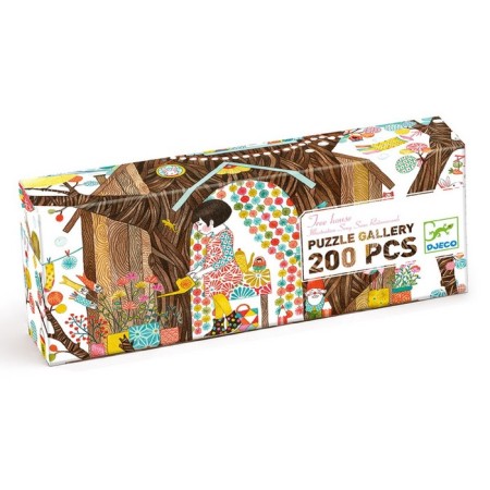 Puzzle Gallery Djeco "House on a tree", 200 elements