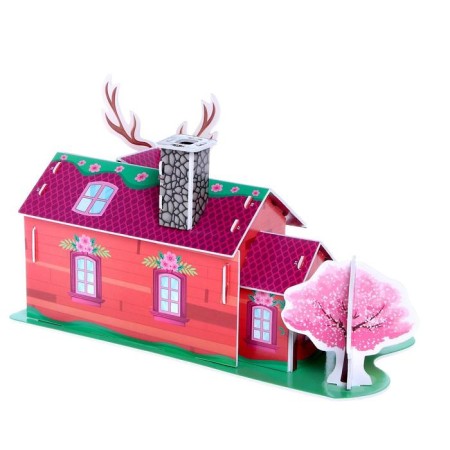 3D constructor from the foam -cartoon "Fairy House", 22 details-2