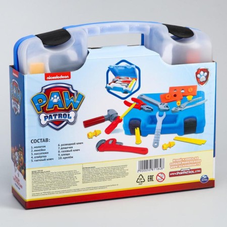 A set of builder with playing tools "Tools with tools", PAW PATROL-6