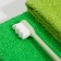 Super -furry toothbrush, 10,000 bristles, ribbed, green