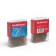 Office paper clips 28 mm, color, 200 pieces Erich Krause "Zebra", with vinyl coating, plastic boxing