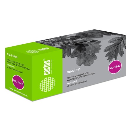 Toner Cactus CS-S1640 D108S Black for Samsung ML-1640/1641/2240/2241 (1500-1