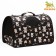 Bag - carrying for animals "Bear", black, size m, 40 x 21 x 27 cm