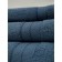 Set of terry towels Indigo, size 30x50 cm, 50x100 cm, 70x140 cm