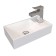 Sink uperwood Classic New 40 cm, white