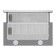 Kitchen hood Homsair Flat 60, 20 m2, 2 modes, stainless steel