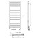 Electric towel Laris Astor ChK12, 350x900 mm, 12 crossbars, right, white