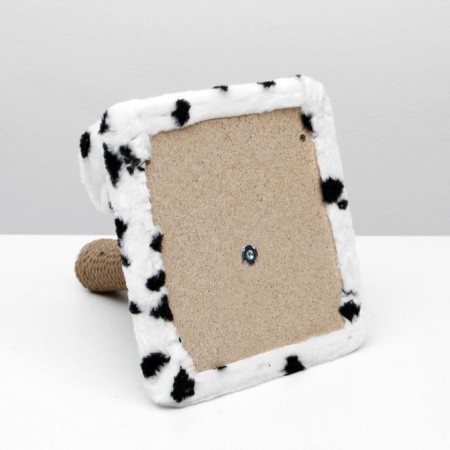 Double clawberry for kittens on a stand, jute, 30 x 28 x 32 cm, Dalmatian-6