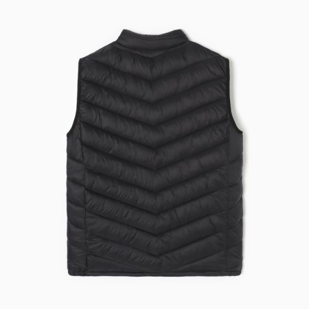 Male vest at the zipper Mist, r.52, black-8