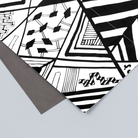 Scrapbooking paper bilateral "style" density 180 g 30.5x32 cm-3