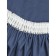 Set of curtains "Canvas", size 200x260 cm, 2 pcs, blue color