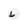 Livett Louis prostate stimulator with a rotating head, with a remote control, black, 13 cm
