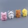 Soft magnet "Beast", 8 cm, species mix