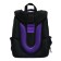 School backpack 38 x 30 x 16 cm, ergonomic back, stavia "cat", black