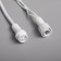 Garland "fringe" 3 x 0.6 m, IP65, UMS, white thread rubber, 160 LED, glow of multi, 220 V