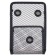 Standing for writing accessories on magnets, for magnetic boards, mesh, metal, black