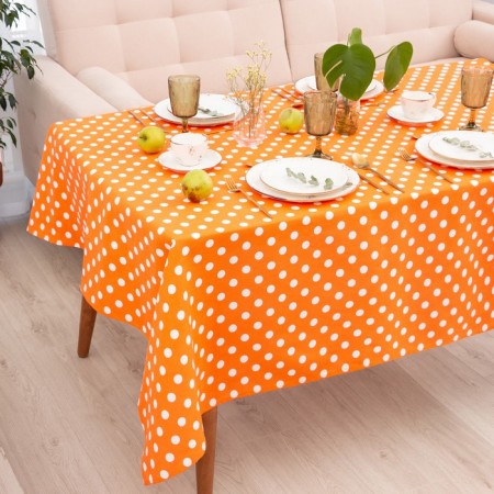 Bright citrus tablecloth 150x110 cm, 100% cotton-1