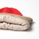 Children's hat minku rr 50-52, red/beige color