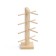 Glasses stand, 4 places, h = 30 cm, wood, beige color