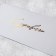 Gift envelope "Congratulations", embossing, designer paper, 22 × 11 cm