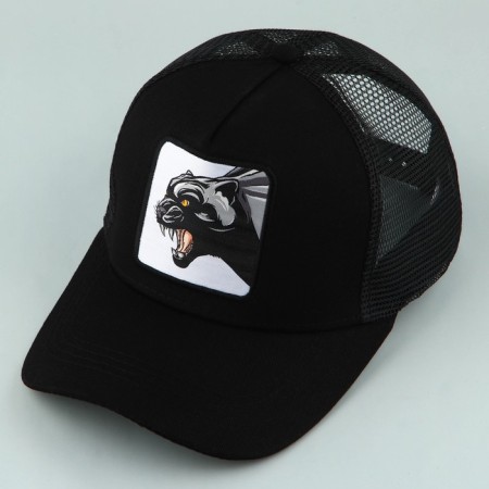 Cap "Panther", black color, rr 56-3