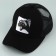 Cap "Panther", black color, rr 56